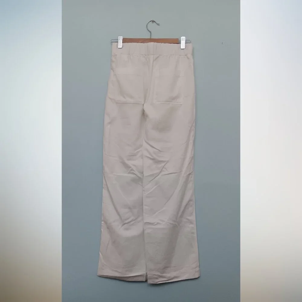 Banana Republic Women's Wide-Leg Pants White XS